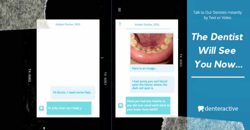 talk to a dentist online
